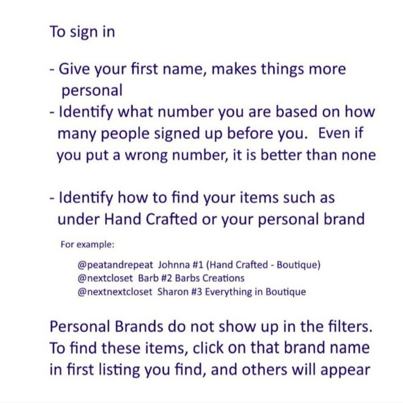 Thursday 12-16 Hand Crafted Handmade Share Group Part One - Sign In - Picture 4 of 11